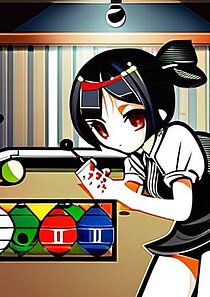 Billard Bild 29