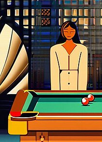 Billard Bild 32