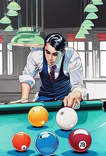 Billard Bild 27